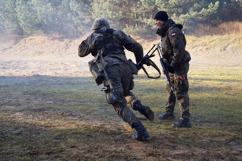 Bộ binh Ba Lan tham gia tập huấn. Nguồn ảnh: BQP Ba Lan.