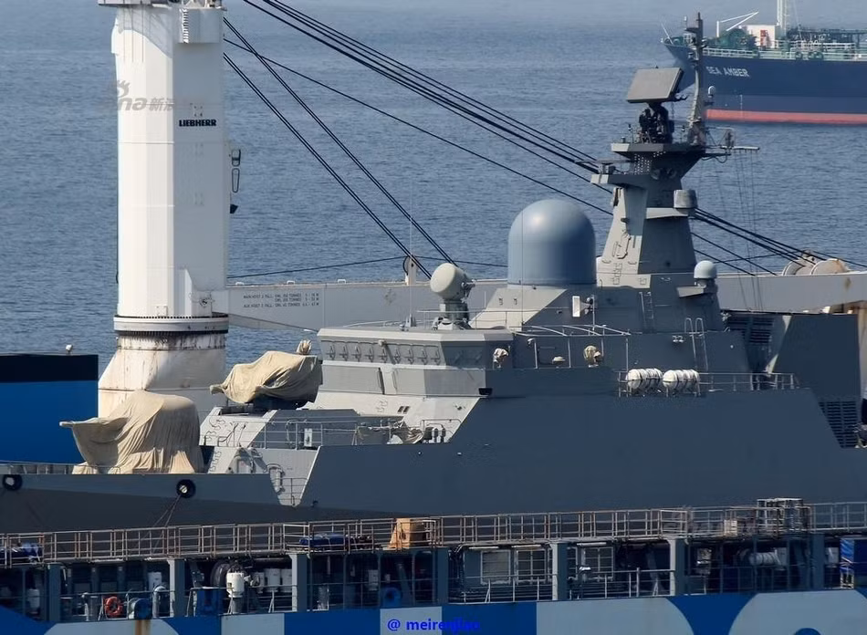 Dự tính, trong tháng 11 này tàu Gepard 3.9 thứ tư (tàu cuối cùng trong nhóm tàu 4 chiếc Gepard 3.9 được đóng mới) của Hải quân Việt Nam sẽ bắt đầu trở về nước và tới Cam Ranh vào khoảng tháng 1 năm sau để hội quân với ba chiếc đã Gepard 3.9 đã có mặt sẵn ở đây. Nguồn ảnh: Sina.