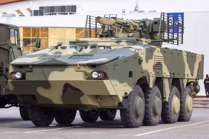 Lo dien bien the BTR-4 moi cua Ukraine, hon han "hang" Nga