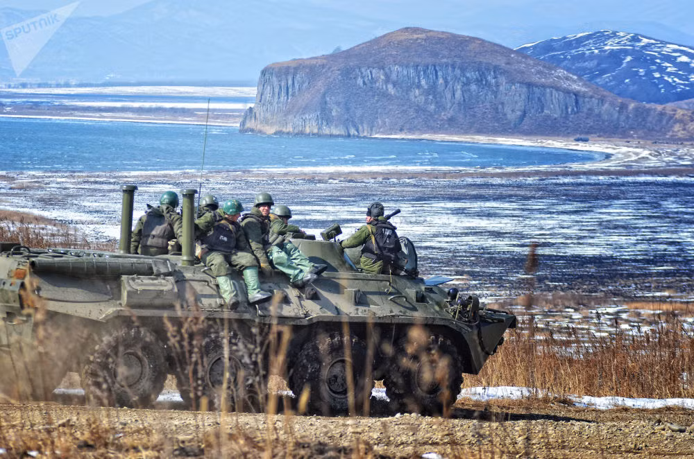 Từ năm 1941-1945 có gần 450 nghìn thủy thủy, binh sĩ, chỉ huy các hạm đội đã tham gia chiến đấu thuộc Hải quân Liên Xô chiến đấu trên khắp các chiến trường, trong đó có tới 150 lính hải quân đánh bộ được trao huy chương anh hùng Liên Xô. Nguồn ảnh: Sputnik.