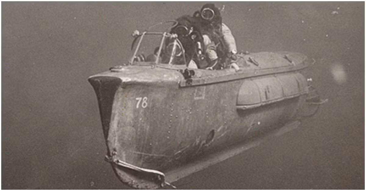 Trong Chiến tranh Thế giới thứ hai, ở vùng biển Địa Trung Hải xuất hiện một loại vũ khí bí mật dành cho lực lượng đặc nhiệm người nhái Italia, kiến quân Đồng Minh phải khiếp sợ và nó cũng mở ra một chương mới cho lực lượng đặc nhiệm người nhái trên thế giới sau này. Nguồn ảnh: History.