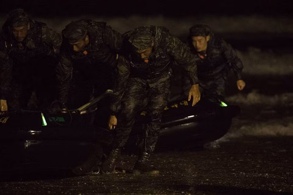 Chương trình đào tạo huấn luyện nên những "con sói biển" của Thủy quân Lục chiến Hàn Quốc cũng công phu không kém gì chương trình huấn luyện Thủy quân Lục chiến Mỹ. Nguồn ảnh: ROKMC.