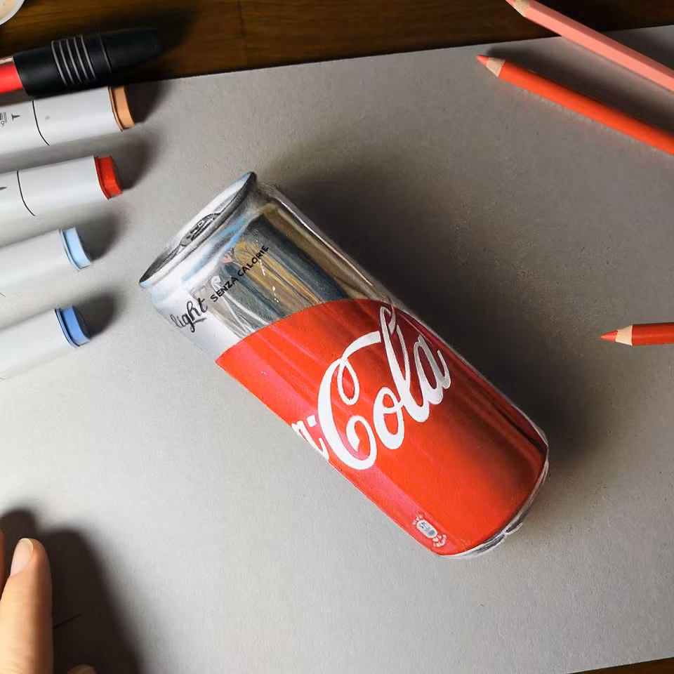 Thường Marcello sẽ mấy vài giờ để biến một trang giấy trắng thành đồ vật giống hệt như thật. Đặc biệt, anh không bao giờ bán các tác phẩm nghệ thuật của mình.