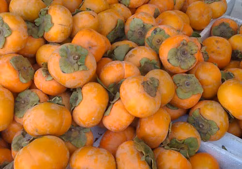 Có một cách khác để hồng ngâm hết chát là bạn có thể đặt quả hồng vào thùng nhựa rồi lấy cồn nhẹ hoặc rượu gạo cho vào bình xịt rồi phun sương lên bề mặt quả hồng. Đậy kín nắp thùng sau khoảng 3 - 5 ngày, bạn sẽ không thấy vị chát của hồng nữa. Ảnh: Lavitacucinare.