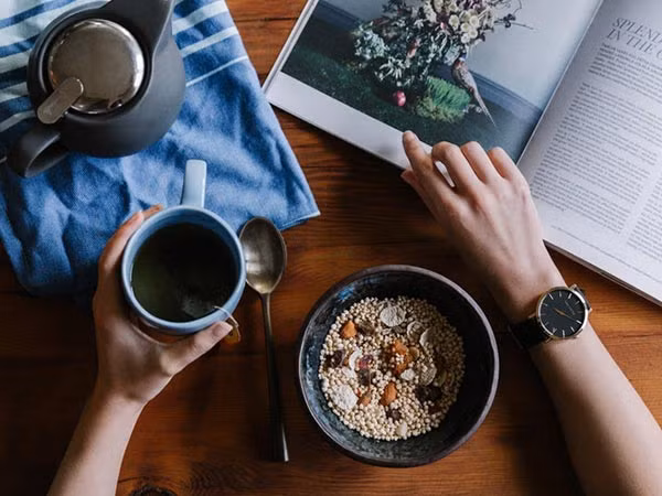 Hạt diêm mạch (quinoa) giàu chất xơ và protein, hỗ trợ giảm cân. Sắt và vitamin B trong hạt này cũng tốt cho sức khoẻ tim mạch. Ảnh: Boldsky.