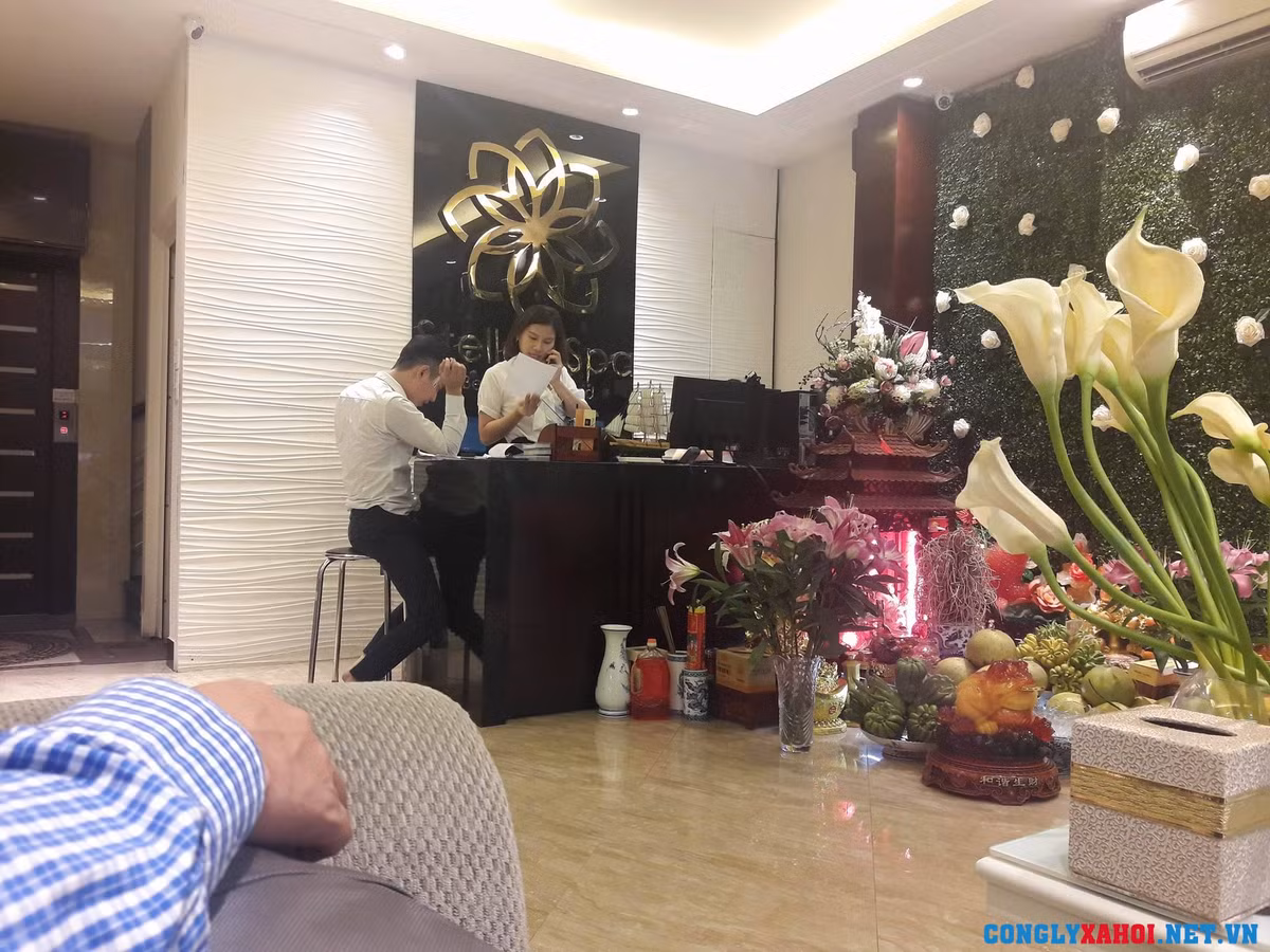 Bên trong Spa Stella. Ảnh: Công lý & Xã hội. Bên trong Spa Stella. Ảnh: Công lý & Xã hội.