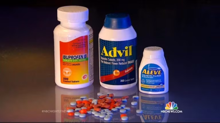 Vào năm 2015, Cơ quan Quản lý Thực phẩm và Thuốc Mỹ (FDA) đã quyết định tăng cường các nhãn cảnh báo trên ibuprofen. Cảnh báo này được thực hiện sau khi người dùng có cơn đau tim hoặc đột qụy trong vài tuần đầu tiên khi sử dụng thuốc. Thuốc này đặc biệt nguy hiểm đối với những người ở độ tuổi 40. Ảnh: Wikipedia.