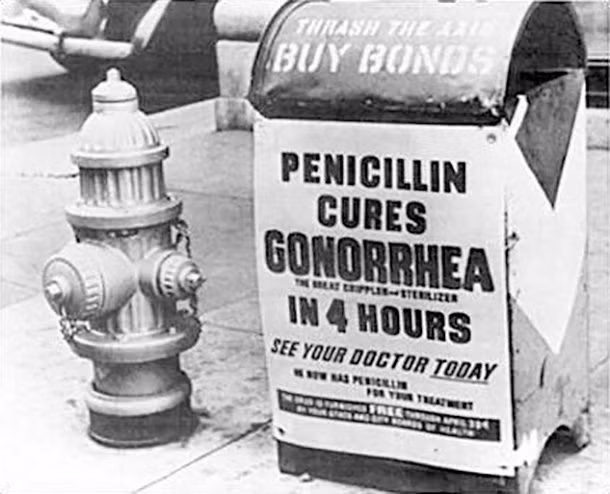 Penicillin là một trong những loại thuốc quan trọng nhất trong lịch sử ngành dược, dẫn đầu trong việc điều trị bệnh do vi khuẩn. Penicilin được dùng điều trị các bệnh như viêm phổi, sốt phát ban cũng như nhiễm khuẩn tai, da và cổ họng. Ảnh: ACS. Penicillin là một trong những loại thuốc quan trọng nhất trong lịch sử ngành dược, dẫn đầu trong việc điều trị bệnh do vi khuẩn. Penicilin được dùng điều trị các bệnh như viêm phổi, sốt phát ban cũng như nhiễm khuẩn tai, da và cổ họng. Ảnh: ACS.