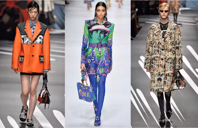 Sự kết hợp giữa hội họa và thời trang sẽ trở thành xu hướng thịnh hành trong các thiết kế năm tới. Ảnh: Getty.