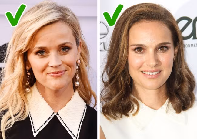 Màu tóc sáng hoặc tối màu tự nhiên thường khiến chị em trông trẻ trung hơn. Điều quan trọng nhất là có một màu tóc thật tự nhiên. Những phụ nữ có mái tóc nhuộm vàng hoe hay đen nhánh thường trông già hơn tuổi thực tế. Nếu bạn vẫn muộn nhuộm tóc, hãy thử chọn màu tự nhiên và phù hợp nhất cho bạn. Ảnh: Eastnews.