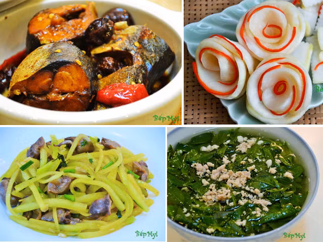 No cang bung voi thuc don ngon, re lai nhieu dinh duong