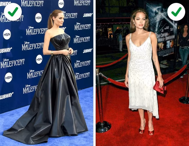 Với cặp mông dáng vuông, bạn nên chọn trang phục nhiều lớp để che đi khuyết điểm. Bạn nên chú ý đến các loại vải nhung. Hoặc có thể chọn một chiếc váy có vòm thanh lịch ở phía sau, đây là một cách đơn giản để trông cặp mông của bạn tròn đầy hơn. Ảnh: Depositphotos.