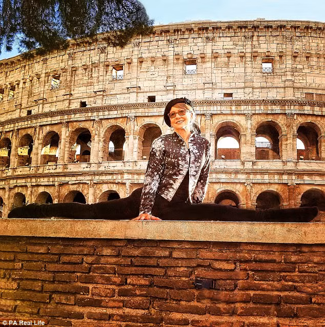 Trước đó, giáo viên từng cho rằng bà Greta nhanh chán và có thể bỏ tập nhưng bà chưa từng bỏ dở một buổi luyện tập nào. Ảnh: PA.