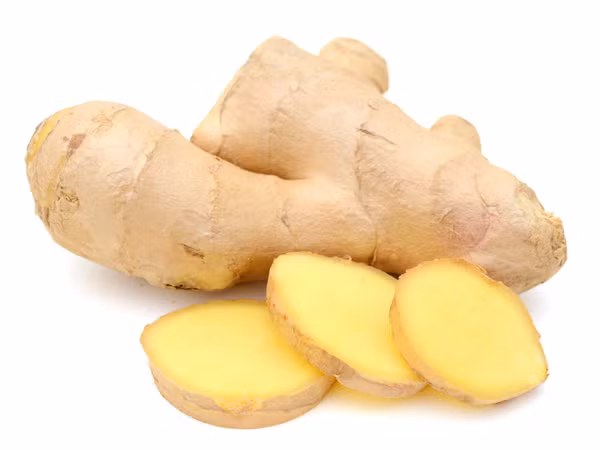 1. Gừng: Nghiên cứu cho thấy gừng có thể ảnh hưởng đến một số quy trình viêm ở mức tế bào. Gừng có tác dụng chống viêm, chống loét và chống oxy hoá cũng như một lượng nhỏ chất giúp giảm đau. Đây được coi là một thực phẩm giảm đau đầu gối hiệu quả. Ảnh: Boldsky.