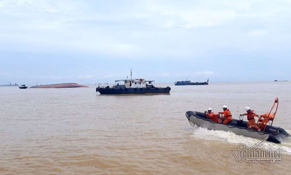 Chim tau cho than 4.600 tan o bien Cua Lo