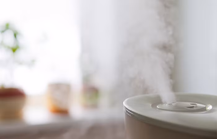 7. Làm ẩm phòng: Môi trường khô hanh có thể làm trầm trọng thêm tình trạng khô mũi và gây tắc nghẽn. Duy trì độ ẩm trong phòng mà bạn dành phần lớn thời gian trong ngày là điều cần thiết trong điều kiện thời tiết lạnh giá. Bạn có thể sử dụng máy làm ẩm hoặc máy bốc hơi để bổ sung độ ẩm cho môi trường xung quanh để làm dịu chứng khô mũi khó chịu. Ảnh: Shutterstock.