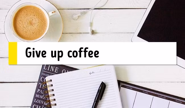 Nếu muốn có một giấc ngủ ngon thì hãy từ bỏ cà phê. Ảnh: Pexels.