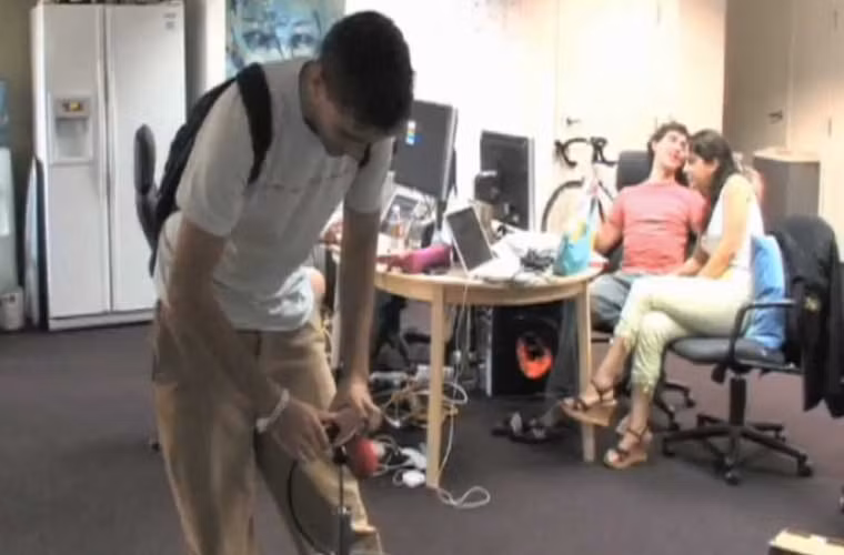 Văn phòng trụ sở của Facebook những ngày đầu.