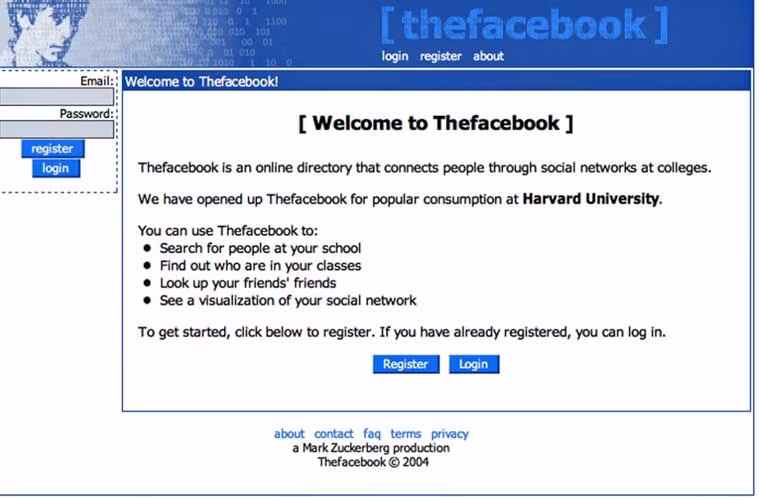 Sau 6 ngày ra mắt trang trên, ba lãnh đạo cấp cao của Harvard đã đề nghị Zuckerberg thiết kế cho họ website với tên miền là HarvardConnection.com. Tuy nhiên, ba người họ cáo buộc rằng, nam sinh này đã lấy cắp ý tưởng của họ để lập ra trang Facebook trứ danh.