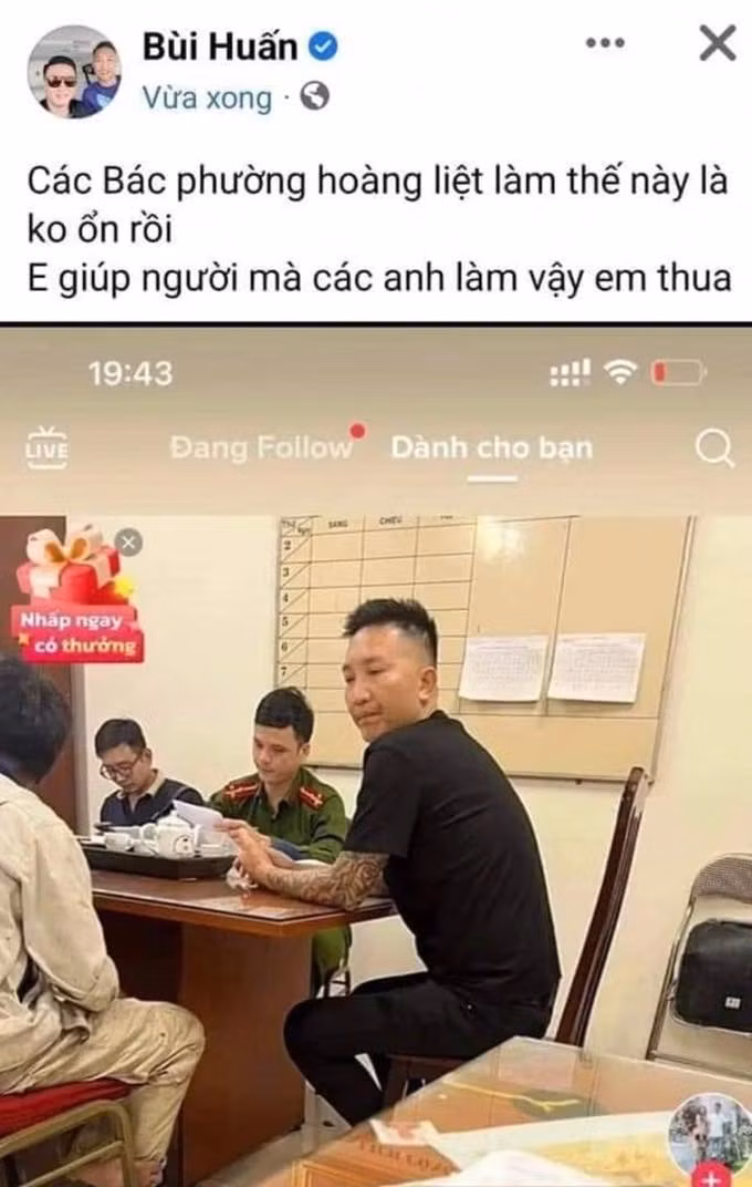 Vi sao Huan “Hoa Hong” xuat hien tai tru so cong an phuong o Ha Noi?