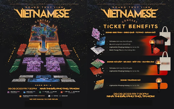 On ao cua Hoang Thuy Linh co anh huong ban ve liveshow?