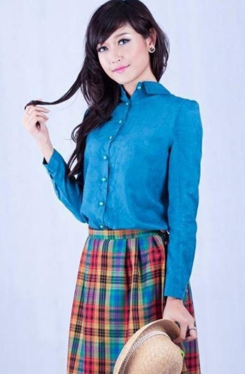 Nàng hậu sinh năm 1995 đoạt giải thưởng người mẫu ăn ảnh tại cuộc thi Siêu mẫu châu Á năm 2011. Ảnh: Dân Việt.