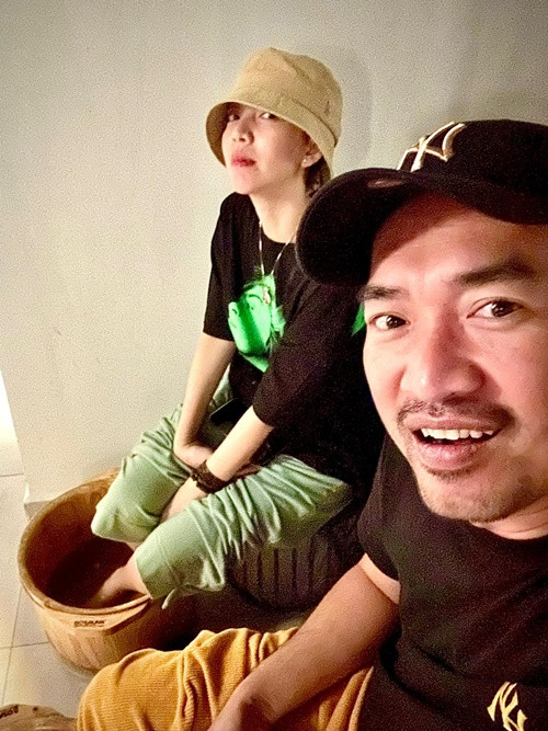 Thu Trang và Tiến Luật hiếm khi khoe khối tài sản đang sở hữu. Ảnh: FBNV.