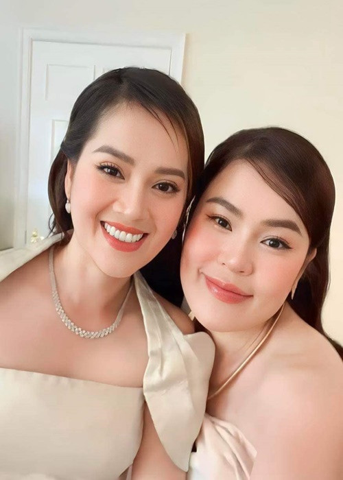 Nhan sắc gợi cảm của Hồng Loan khiến nhiều khán giả của cố nghệ sĩ Vũ Linh bất ngờ.