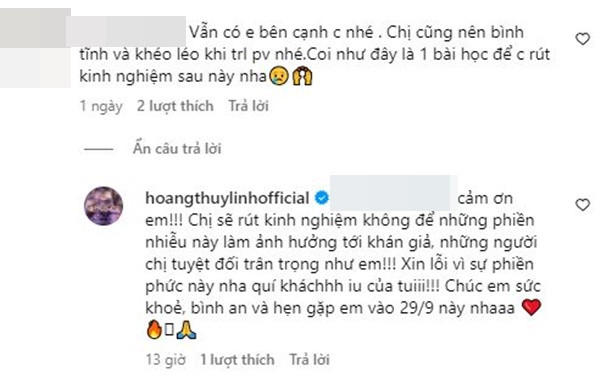 Phan ung cua khan gia khi Hoang Thuy Linh xin loi giua on ao-Hinh-2