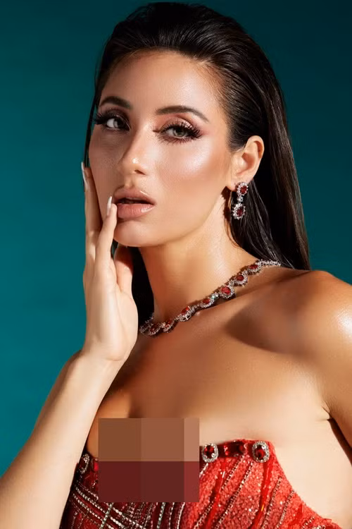 Là một trong 18 thí sinh Miss Universe Vietnam 2023 vào vòng chung kết, Lydie Vũ sở hữu vẻ đẹp sắc sảo. Ảnh: FBNV.