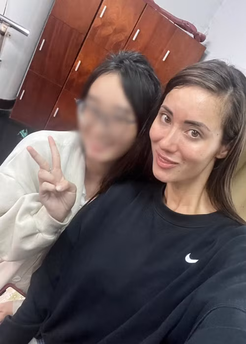 Mặt mộc của Lydie Vũ được khen ngợi vì làn da gần như không khuyết điểm. Ảnh: FBNV.