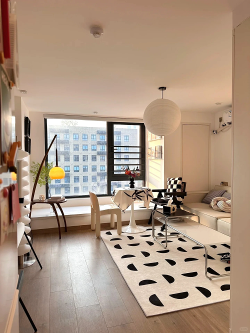 Không gian sống tiện nghi bất ngờ bên trong căn hộ 36m2 Khong gian song tien nghi bat ngo ben trong can ho 36m2