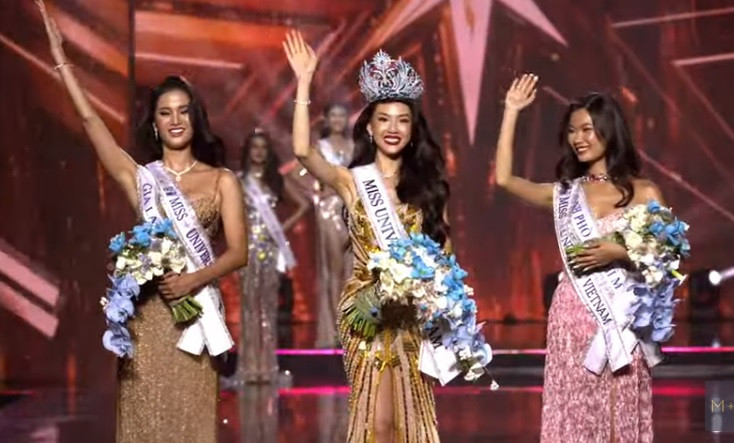 Bui Quynh Hoa dang quang Miss Universe Vietnam 2023-Hinh-16