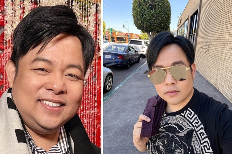 Quang Lê tăng cân mất kiểm soát vào năm 2020. Tháng 7 vừa qua, anh khoe giảm được 12 kg. Ảnh: Người Lao Động.