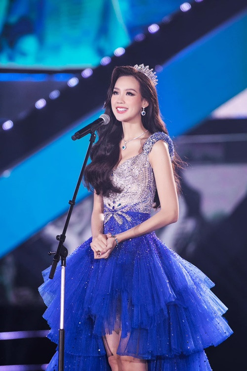 Tháng 7 vừa qua, Bảo Ngọc kết thúc nhiệm kỳ là Á hậu 1 Hoa hậu Thế giới Việt Nam 2022.