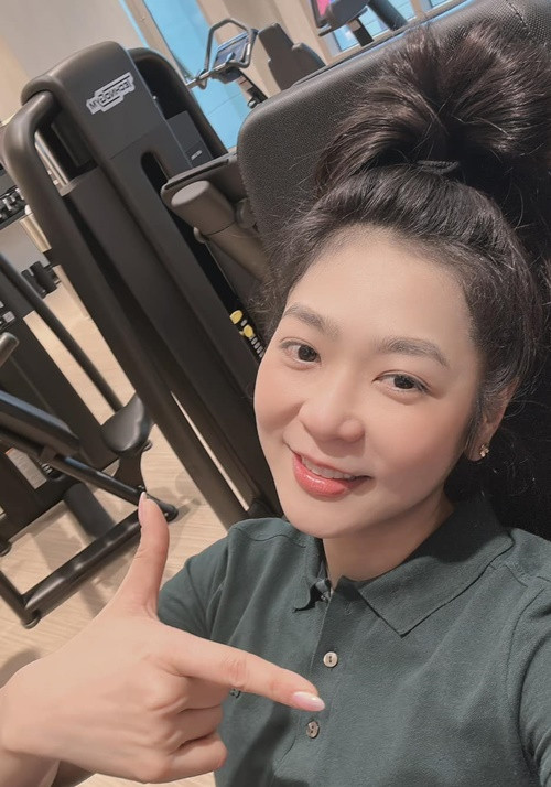 Nữ ca sĩ đã lấy lại thăng bằng trong cuộc sống. Theo lời Hà Thanh Xuân, sau đám cưới tháng 5/2022, cô rơi vào trạng thái gần như trầm cảm. Ảnh: FBNV.