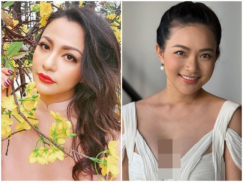 Ngọc Thúy hiện tại là bà mẹ ba con còn Phan Như Thảo đang có một cô con gái. Sau khi lập gia đình, Ngọc Thúy rời showbiz còn Phan Như Thảo ít tham gia sự kiện giải trí. Ảnh: FBNV, Báo Giao Thông.