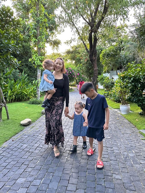 Diễm Châu làm thụ tinh ống nghiệm để đảm bảo cặp song sinh lai Tây ra đời xinh đẹp, chỉ số IQ cao, sàng lọc được giới tính, bệnh trạng.