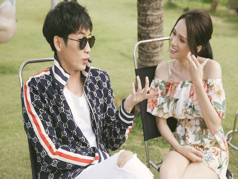 Tuấn Trần chưa từng công khai bất kỳ mối tình nào. Tuy nhiên, nam diễn viên phim Bố già vướng nhiều tin đồn tình cảm. Khi đóng Sắc đẹp dối trá, Tuấn Trần dính nghi vấn phim giả tình thật với Hương Giang Idol. Ảnh: Saostar.