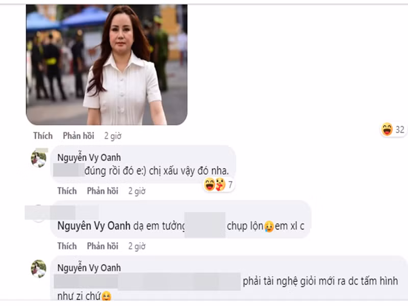 Giọng ca Đồng xanh còn hài hước chia sẻ với fan: "Chị xấu vậy đó nha". Ảnh chụp màn hình.