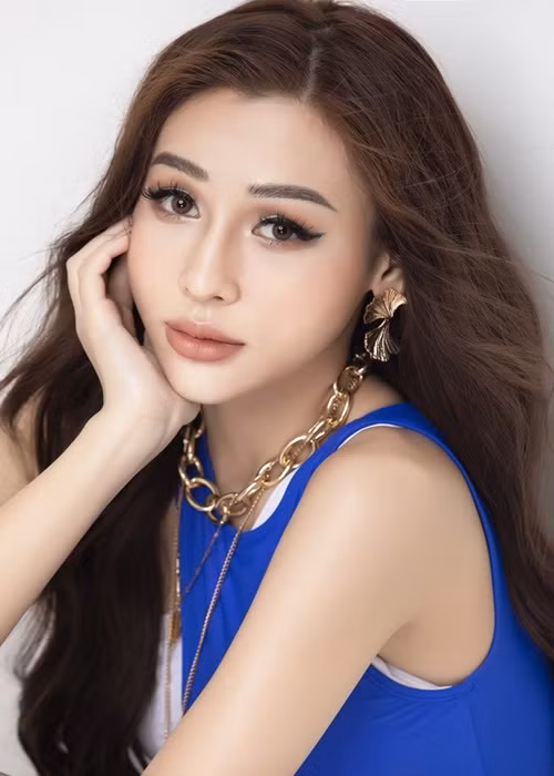 Thời điểm thi Hoa khôi Du lịch Việt Nam, Thy Thy cao 1m71, có số đo ba vòng 85 – 60 – 95 cm. Ảnh: Sức Khỏe Đời Sống.