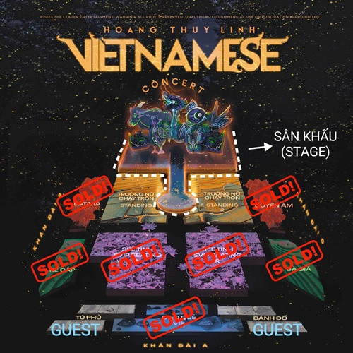 Tinh hinh ban ve concert cua Hoang Thuy Linh sau on ao