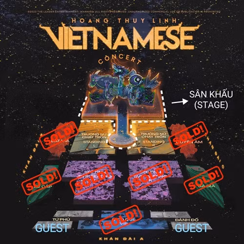 Tinh hinh ban ve concert cua Hoang Thuy Linh sau on ao