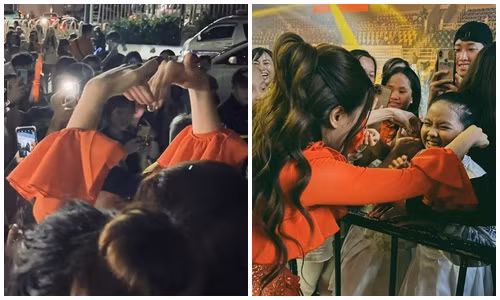 Phan ung cua Hoang Thuy Linh giua lum xum ung xu-Hinh-2