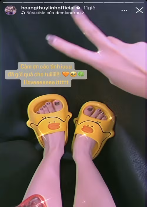 Phan ung cua Hoang Thuy Linh giua lum xum ung xu-Hinh-3