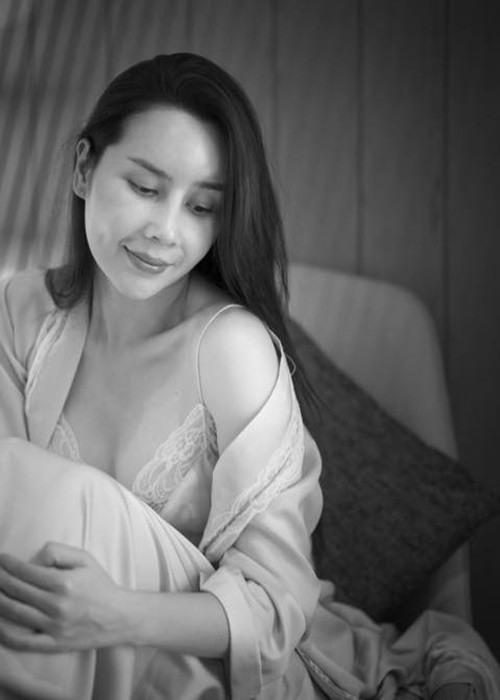 Khi được hỏi về ông xã, Lưu Hương Giang cho biết, cả hai luôn ứng xử văn minh và vẫn cùng nhau chăm sóc con cái. Ảnh: FBNV.