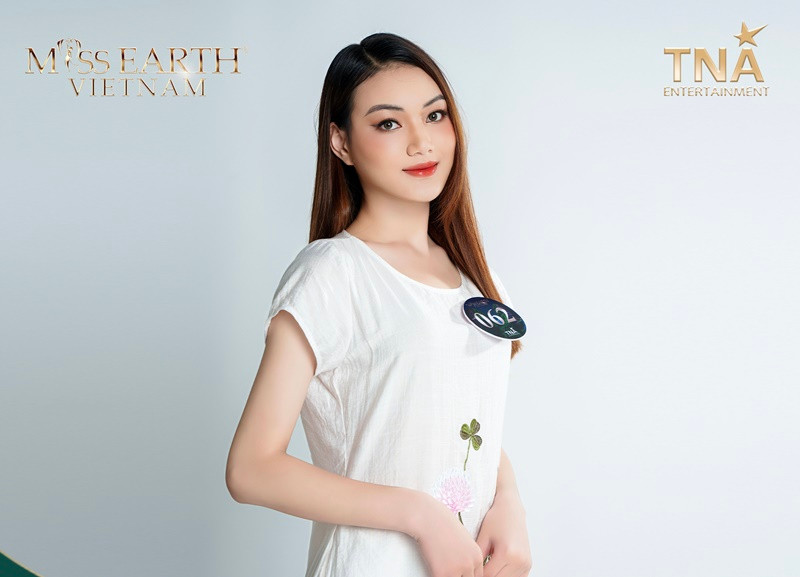 Thu Trang đang lọt top 36 Hoa hậu Trái đất Việt Nam 2023. Ảnh: Hoa hậu Trái đất Việt Nam.