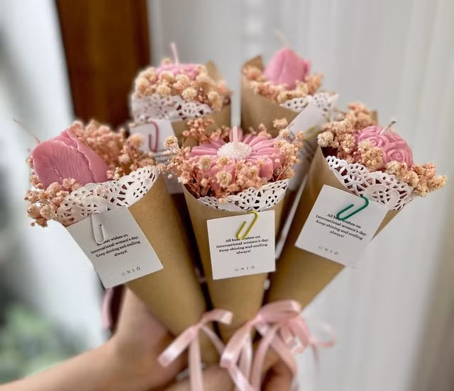 Hoa nen thom tro thanh xu huong cho dip 8/3 nam nay