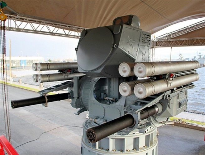 Thiết kế này tương tự như hệ thống Kashtan — phiên bản trước của Palma, tuy nhiên pháo và tên lửa nhận lệnh từ hệ thống điều khiển hỏa lực quang điện đa kênh 3V-89.