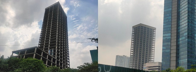 Vicem Tower được đánh giá là một trong những công trình quy mô lớn, thúc đẩy phát triển đô thị nhưng nhiều năm nay, công trình khiến bộ mặt của đô thị ở đây trở nên nhếch nhác, lãng phí.